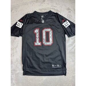 ELI MANNING CUSTOM *XL*  Youth Jersery,  Reebok Team Rare Blackout Jersey